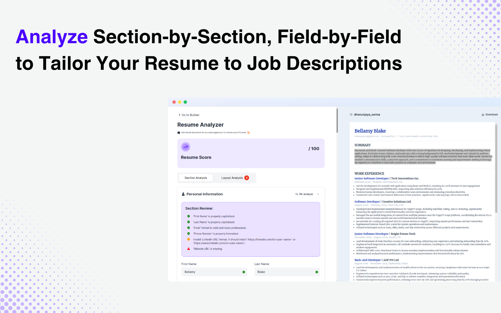 ResumeUp.AI screenshot 1