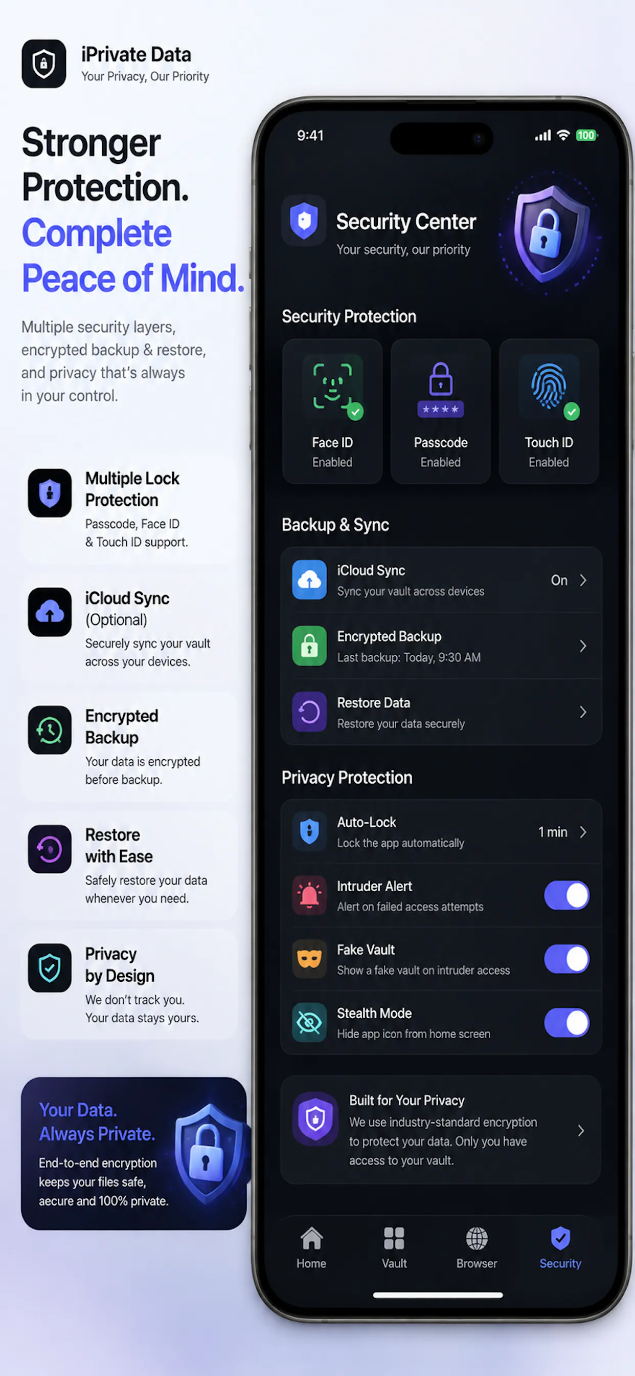 iPrivate Data - Secret Vault gallery image