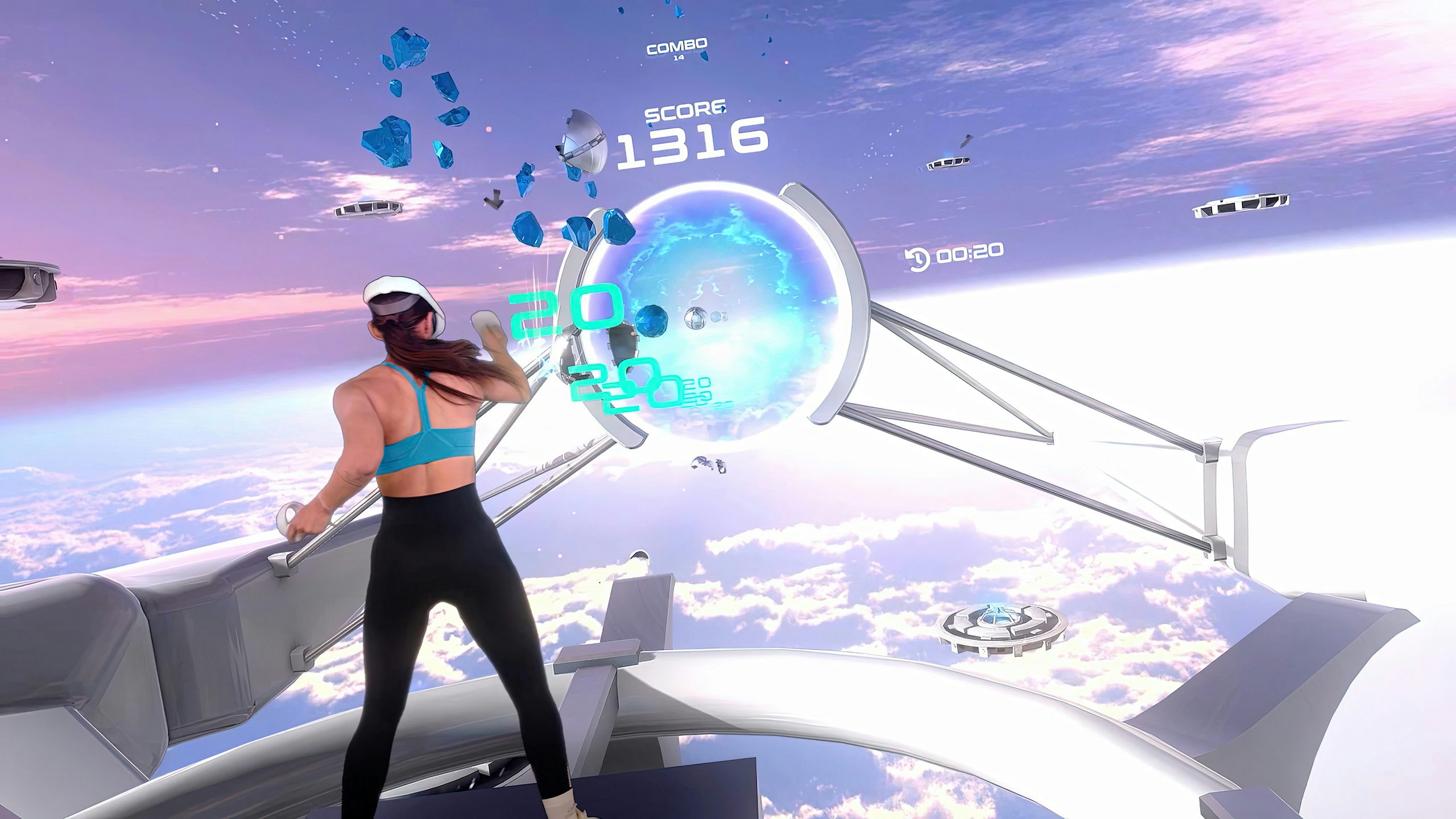 PowerBeatSVR (메타 퀘스트 릴리스) - 개인화 된 VR 운동에서 #1 미디어 2