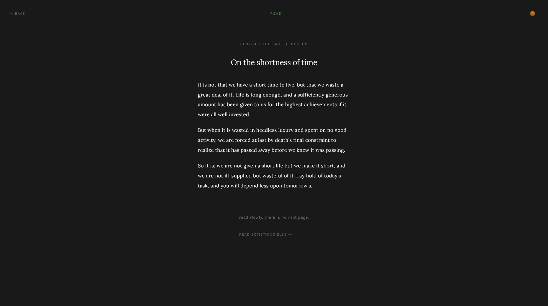 reset. — A quieter place gallery image