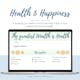 Health & Happiness Notion Template
