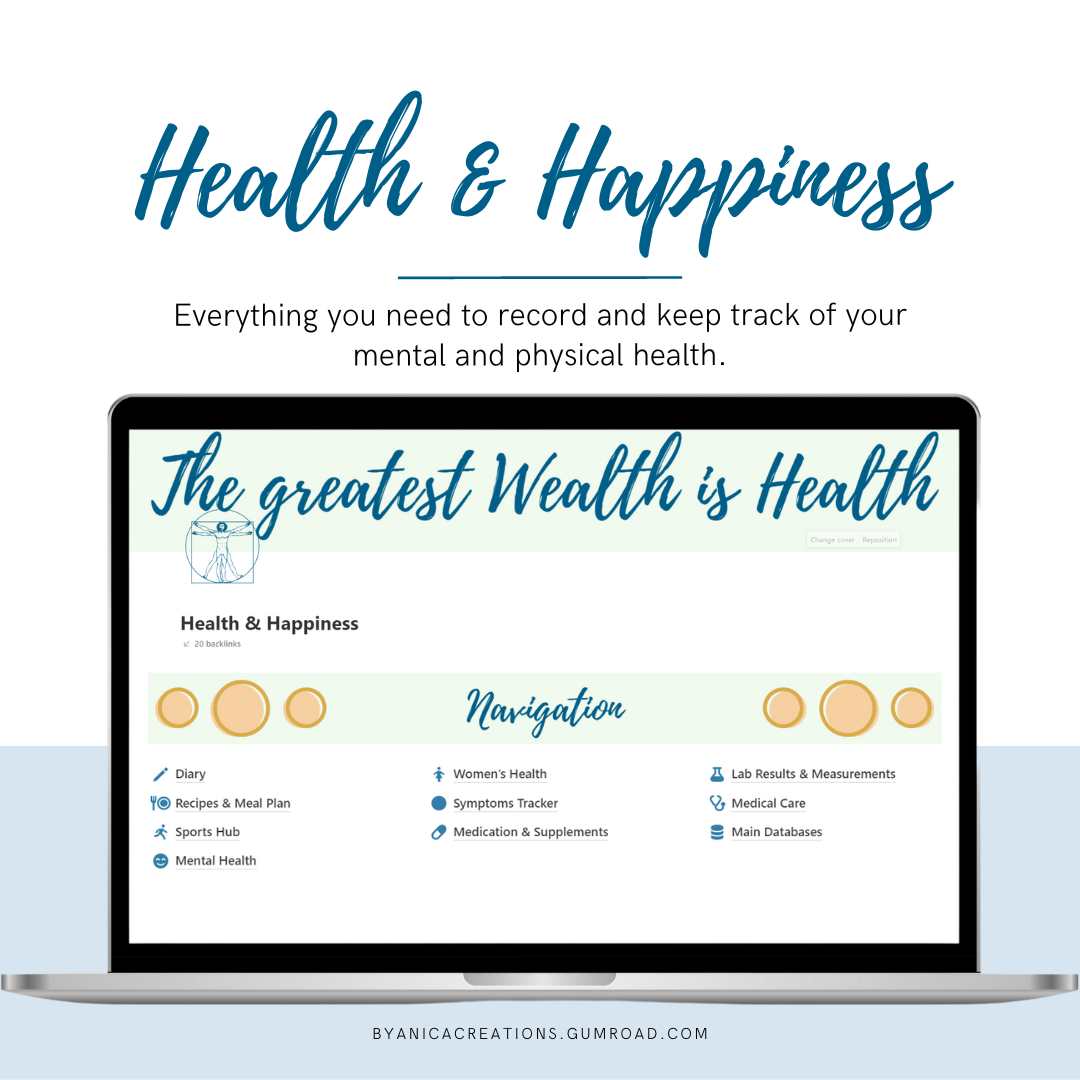 Health & Happiness Template