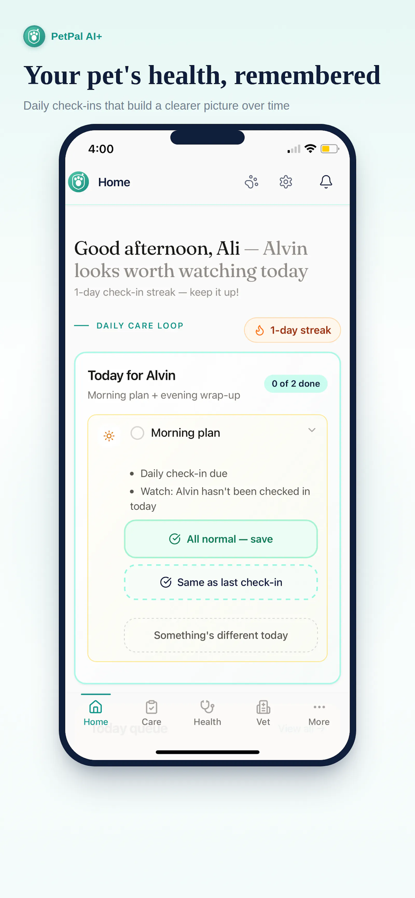 PetPal AI+ screenshot 2