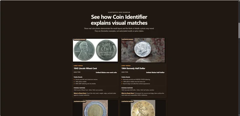 Coin Identifier screenshot 2