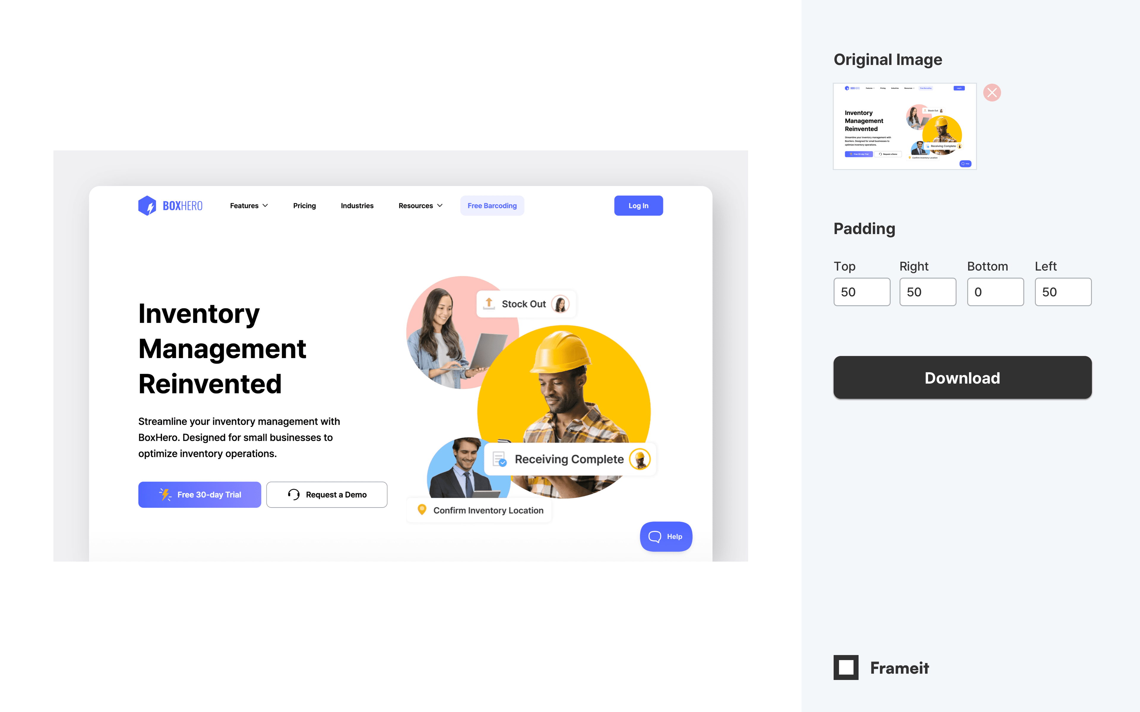 Frameit by Boxhero media 2