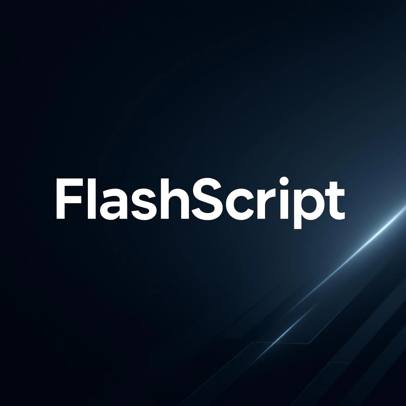 FlashScript logo