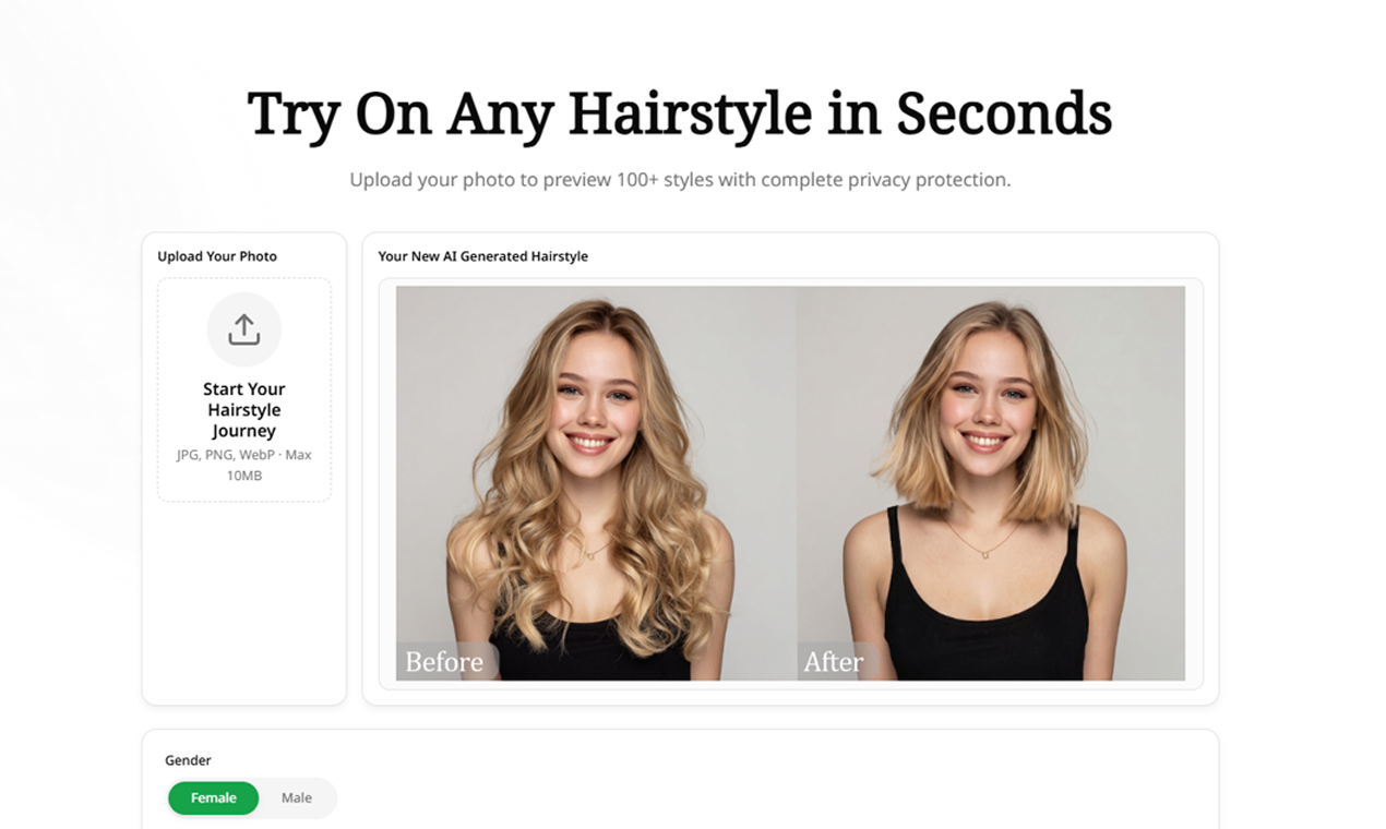 TryHairNow gallery image