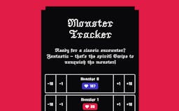 Monster Tracker media 1