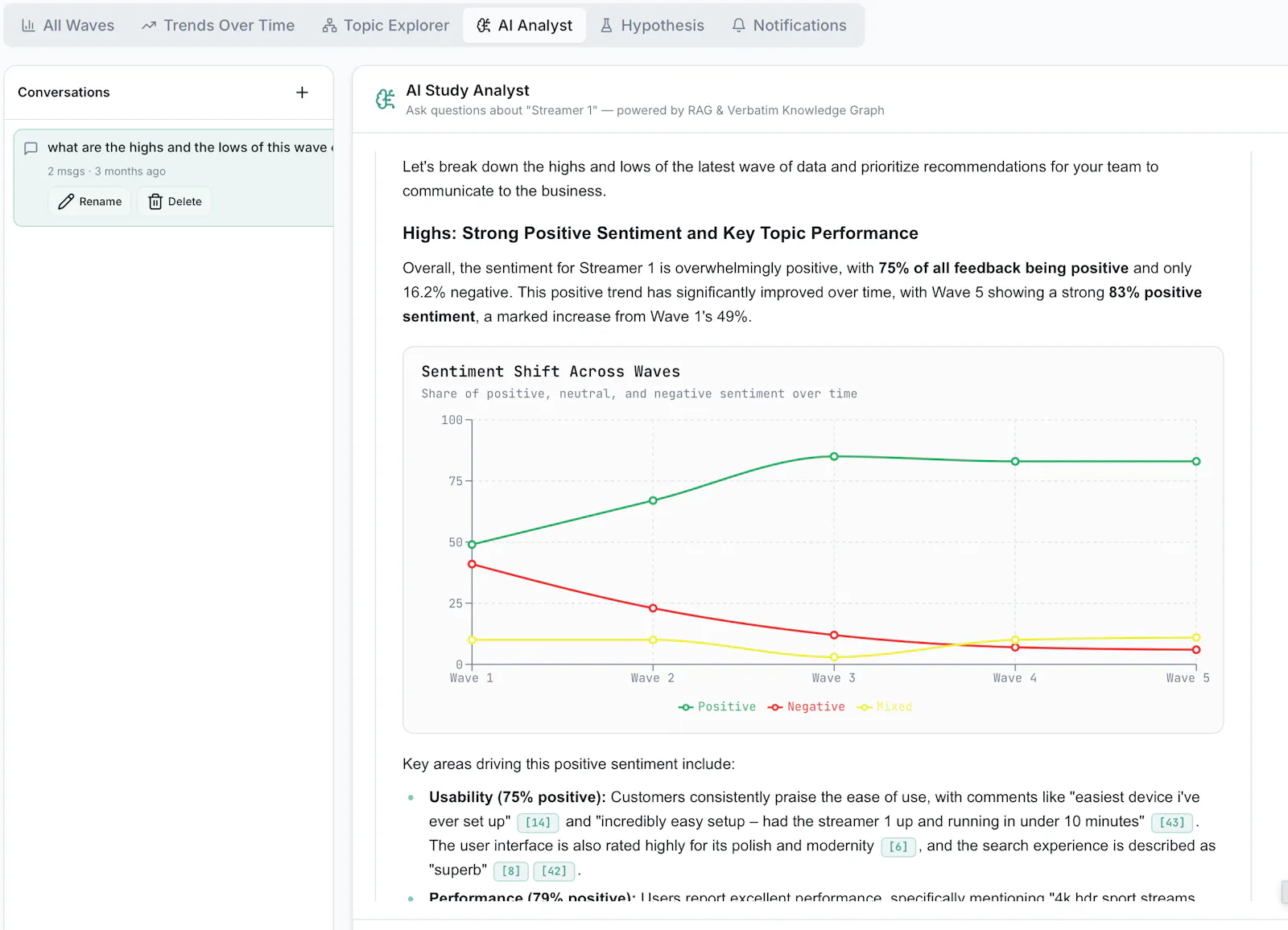 VerbatimIQ Analyze screenshot 5