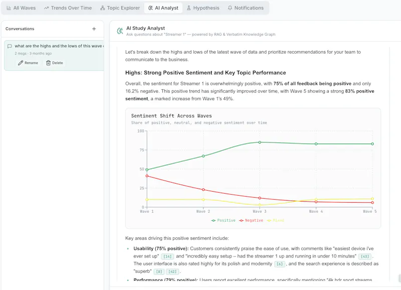 VerbatimIQ Analyze screenshot 5
