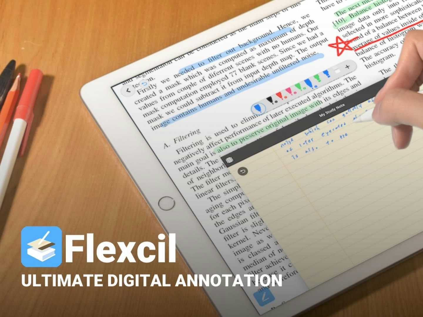 Brilliant blending of PDF reader and note taking gallery image
