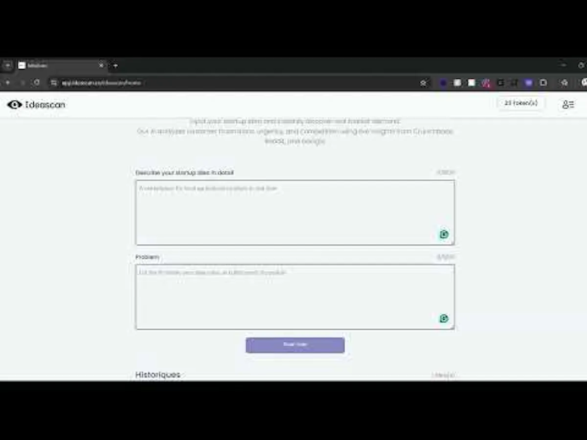 IdeaScan AI