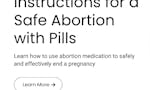 How to use abortion pill image