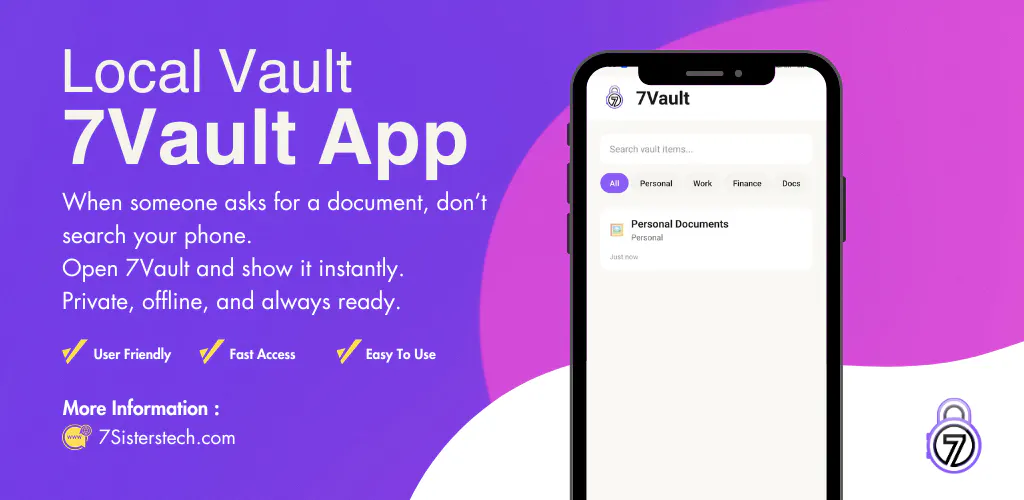7Vault: Secure Offline Vault gallery image