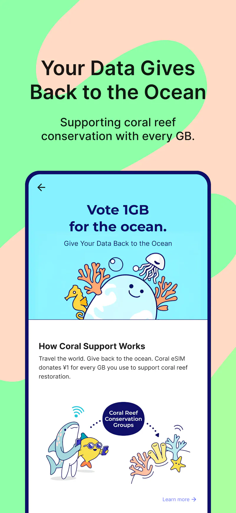 Coral eSIM screenshot 2
