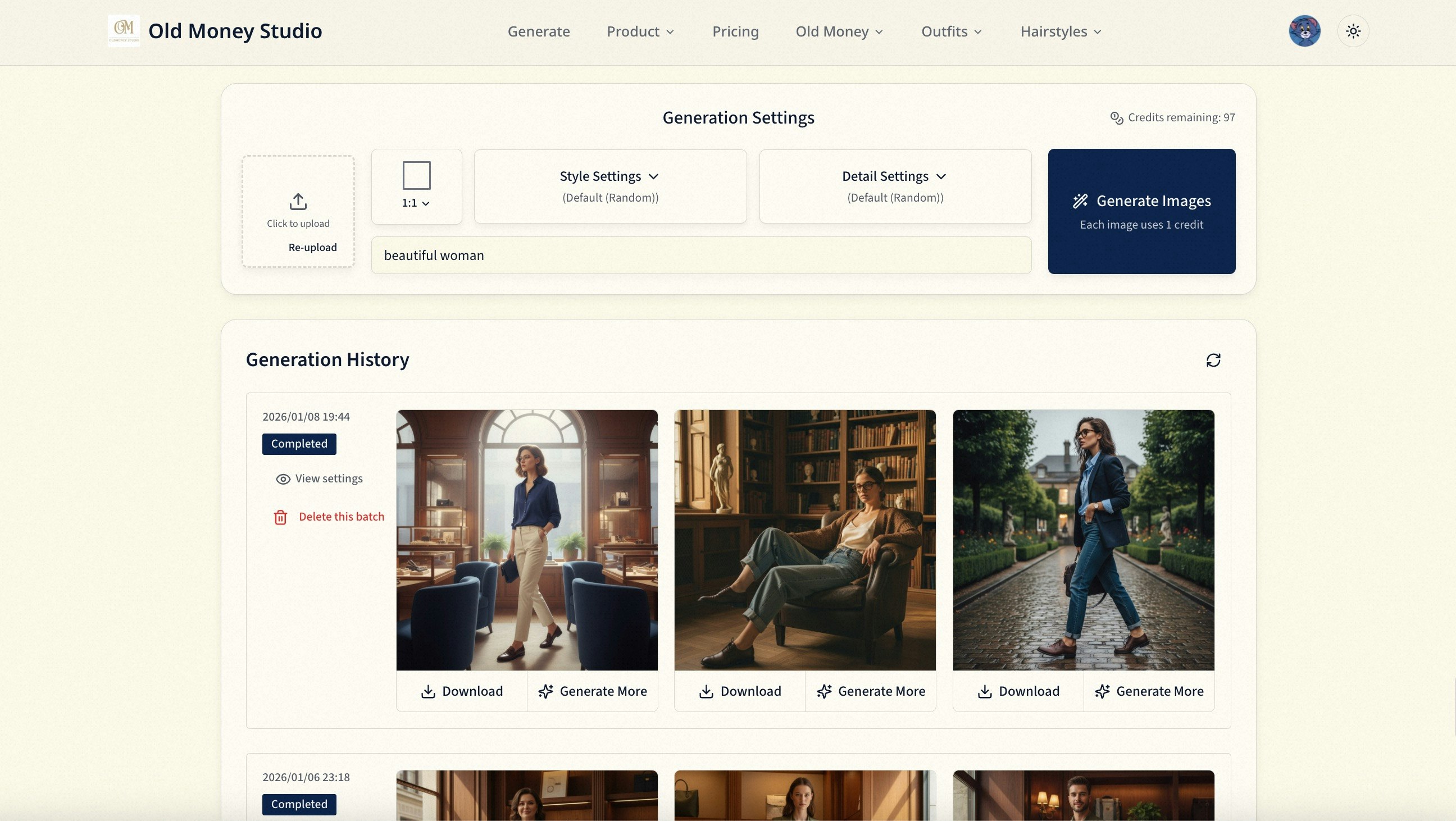 Old Money Studio gallery image