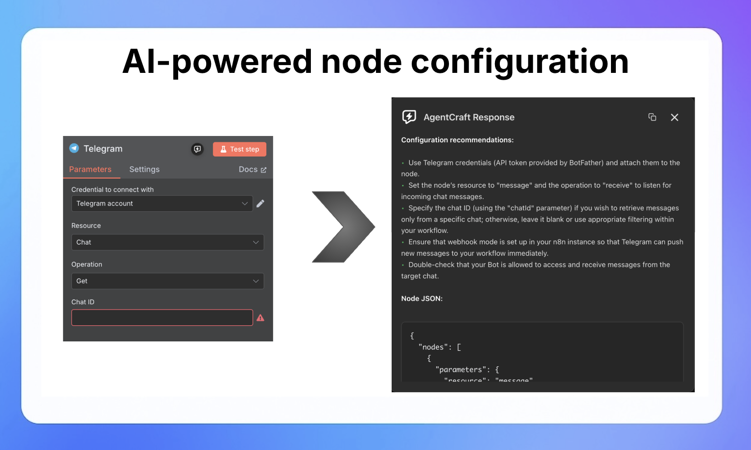 AgentCraft. Like Cursor, but for n8n - Get 10x speed for building automations. AI copilot is here media 3