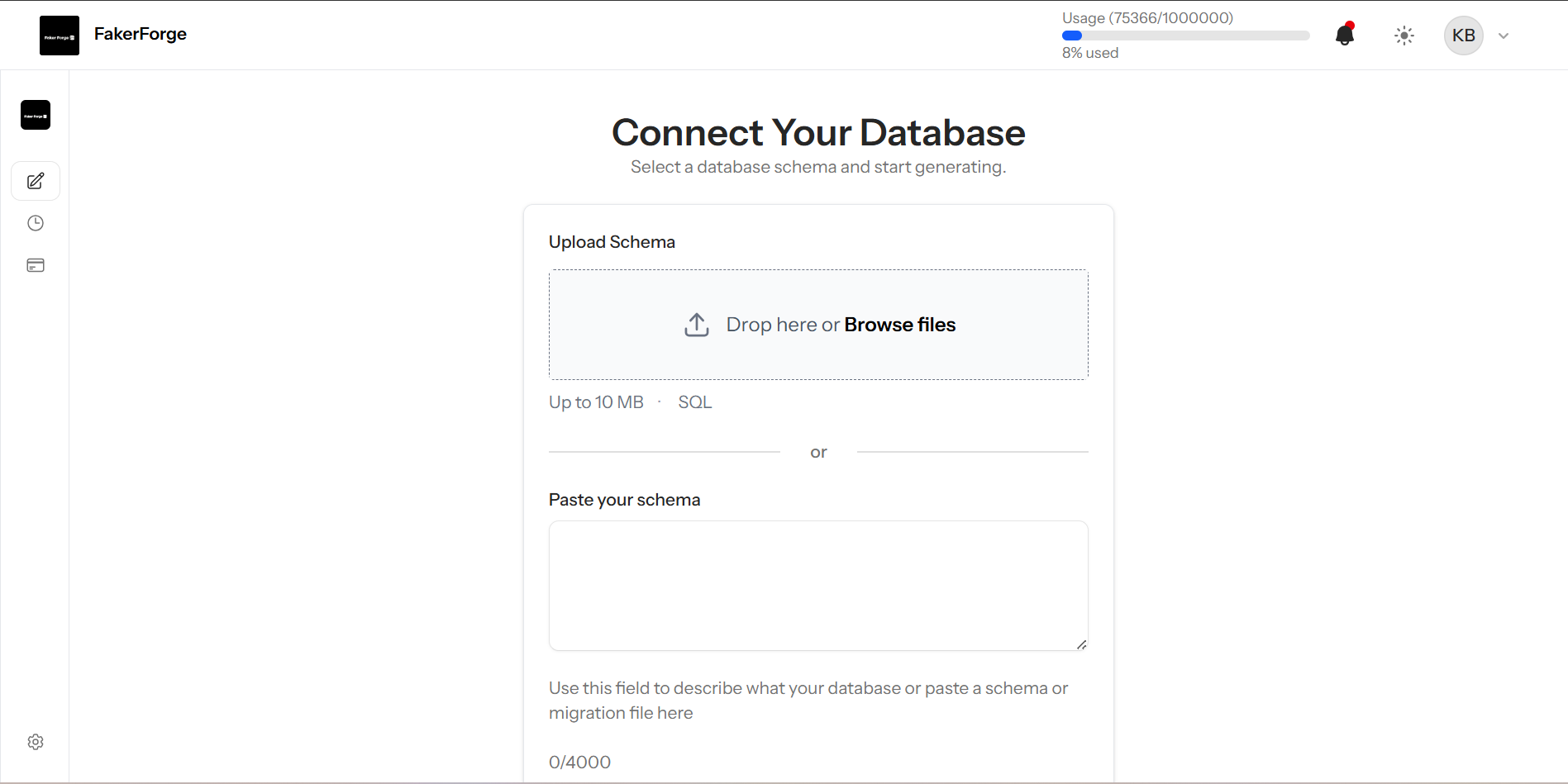 Faker Forge - Screenshot 3 showing product features and functionality