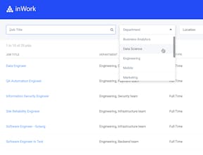 inWork.io - a recruiting software gallery image