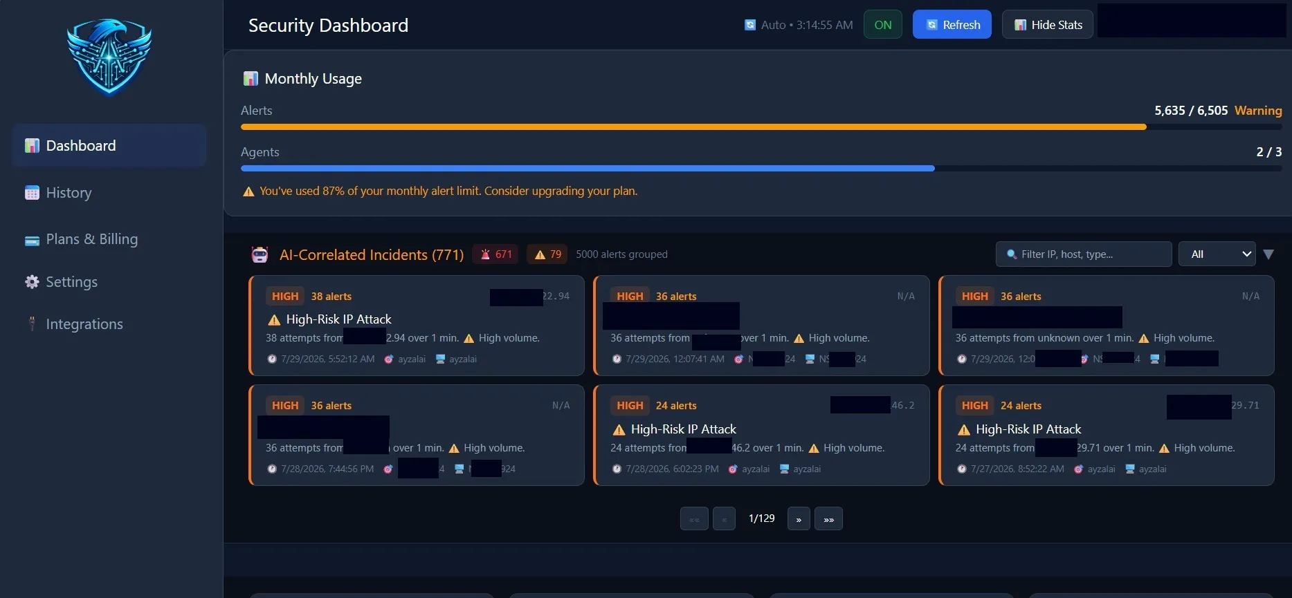 Ayzal AI Agentic SOC Platform gallery image