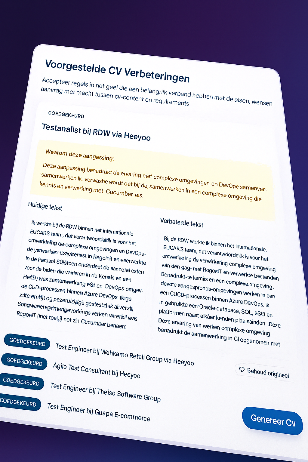 CV-Update gallery image