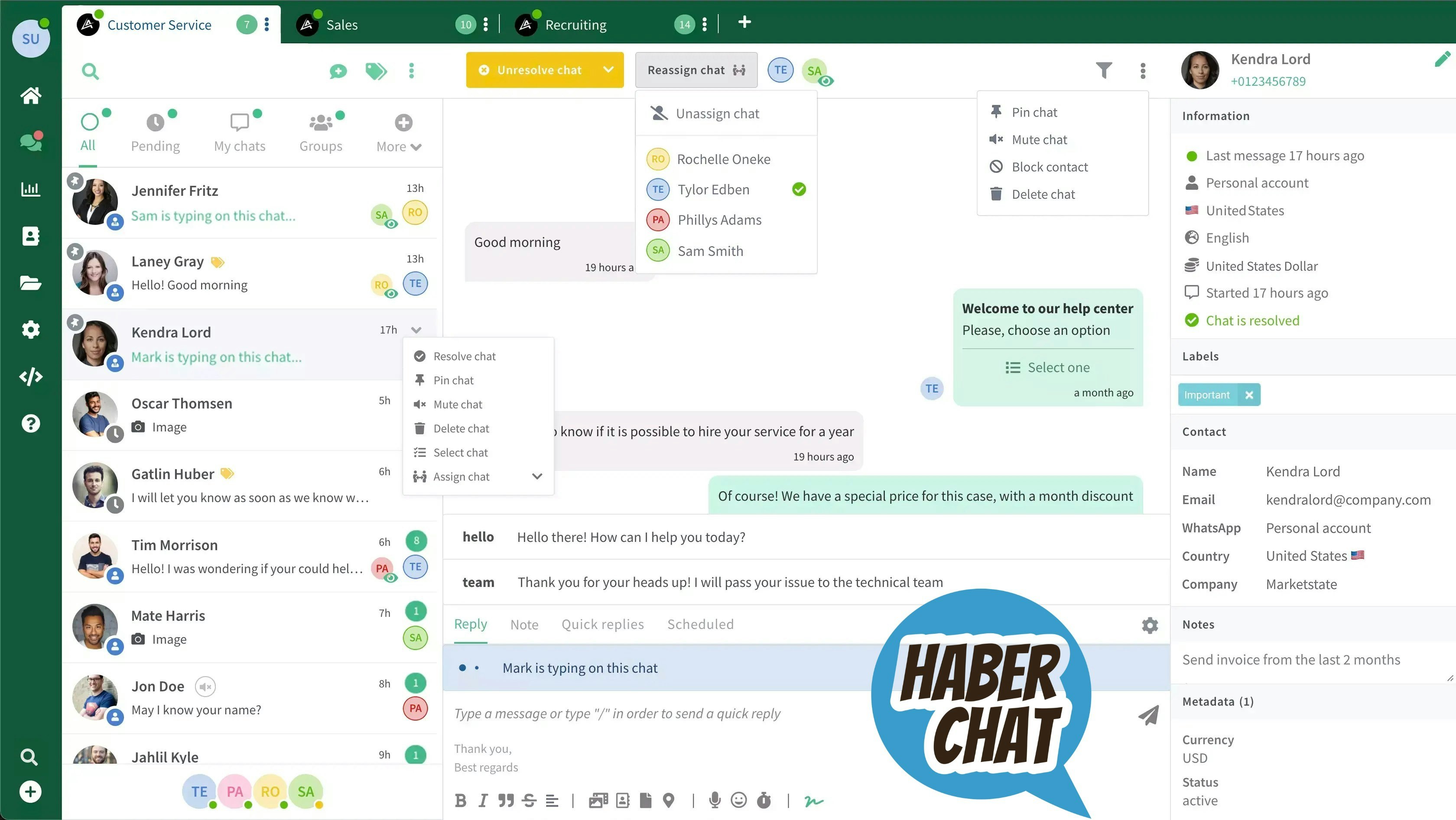 Haber Chat gallery image
