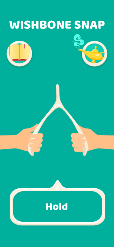 Wishbone Snap on iOS - Screenshot 2 showing product features and functionality