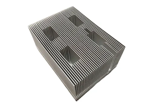 Skived Fin Heat Sink Parts