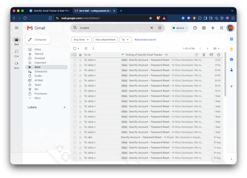 Seenify - Email Tracker screenshot 7