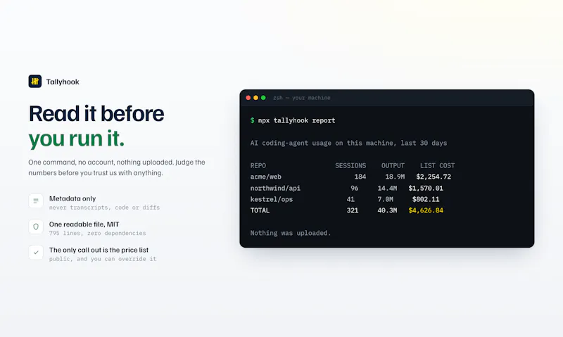 Tallyhook screenshot 6