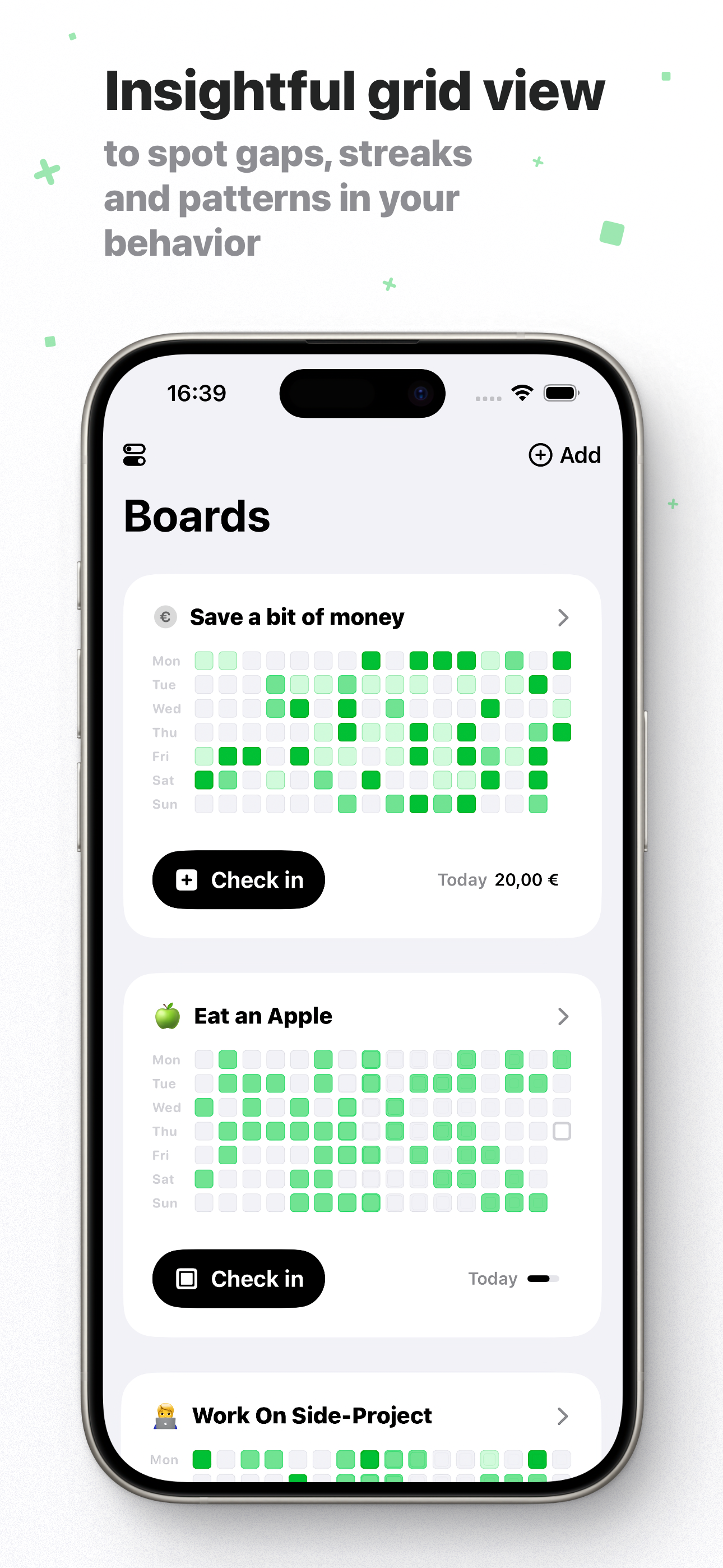 Checker - Alles Tracker iOS App Medien 3