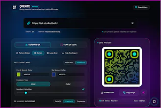 Aesthetic QR Code Generator gallery image