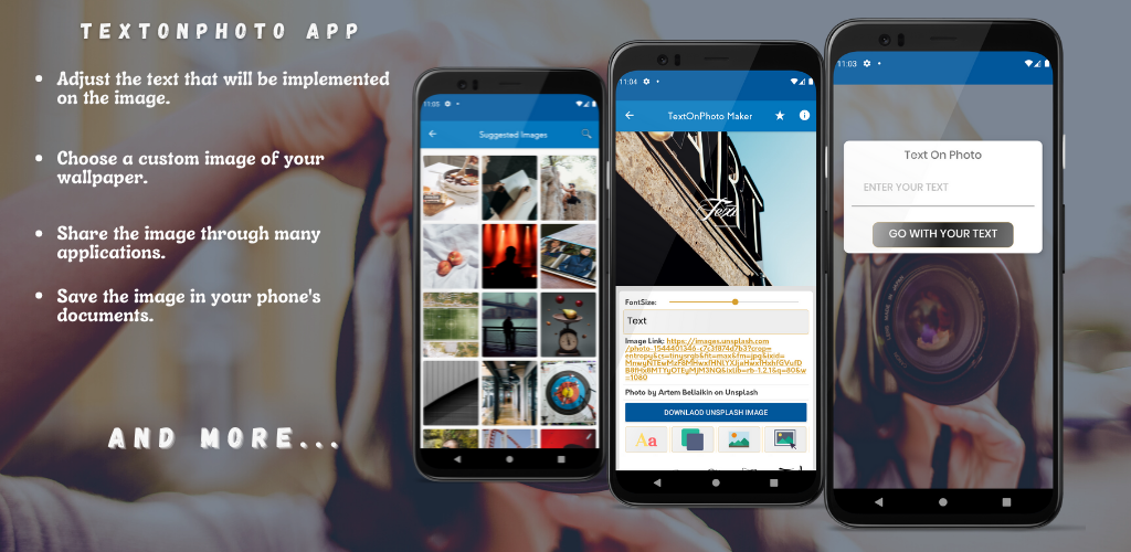 Text On Photo gallery image