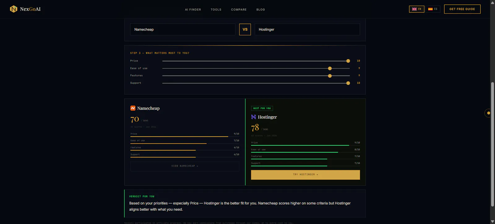 NexGoAI screenshot 2