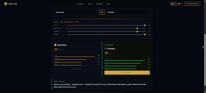 NexGoAI screenshot 2