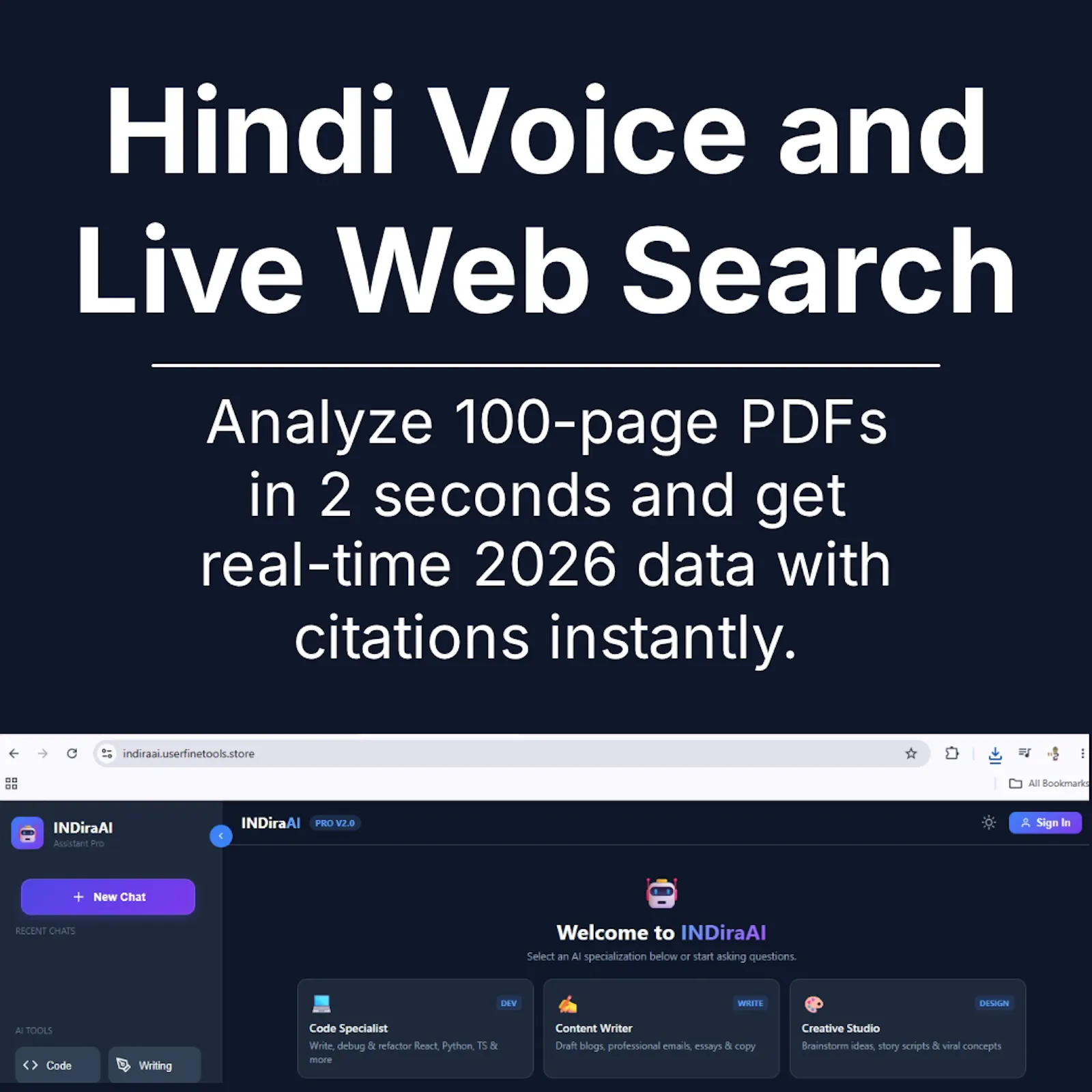INDiraAI screenshot 3