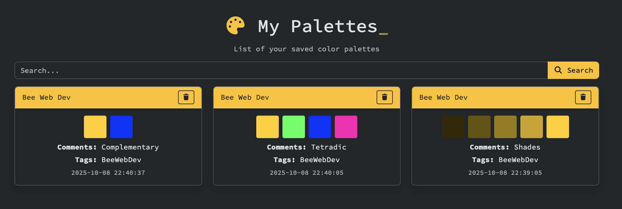 Bee Web Dev gallery image