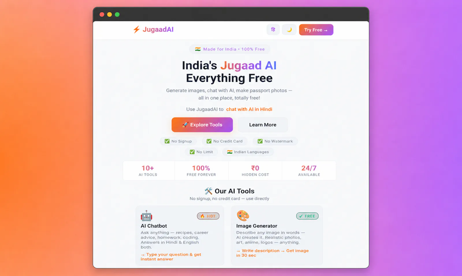 JugaadAI screenshot 5