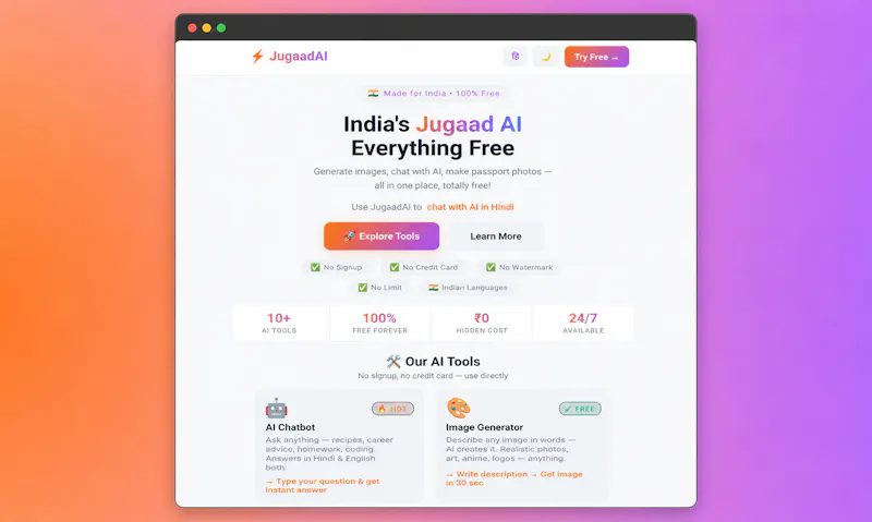 JugaadAI screenshot 5