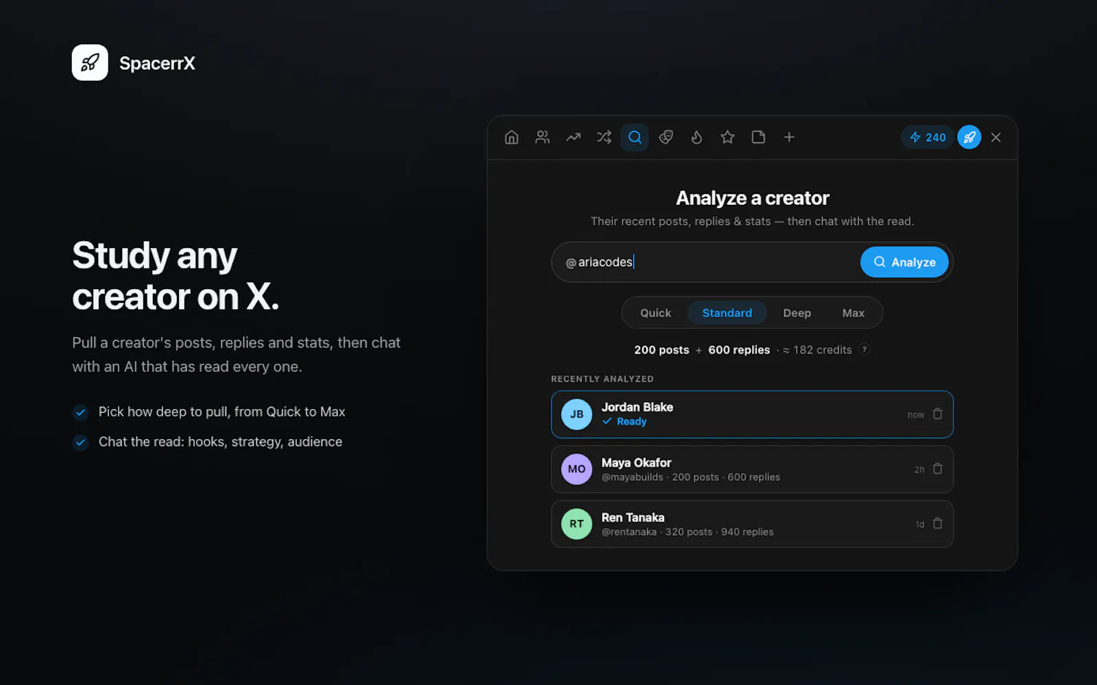 SpacerrX screenshot 2