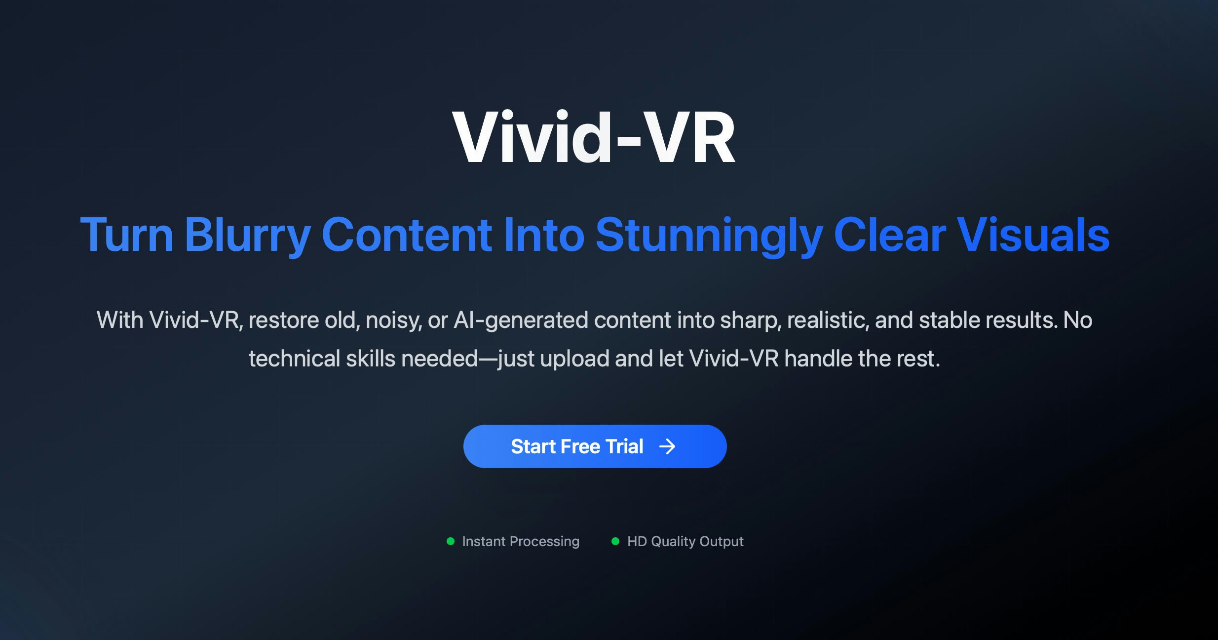وسائط زاهي VR - استعادة الفيديو التي تعمل بالطاقة AI-هش ، مستقرة ، نابضة بالحياة. 1