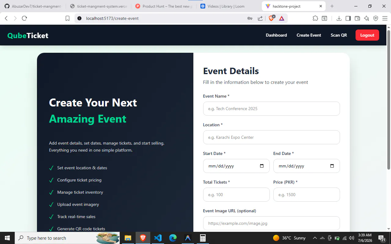 Event-Ticket-mangment-system gallery image