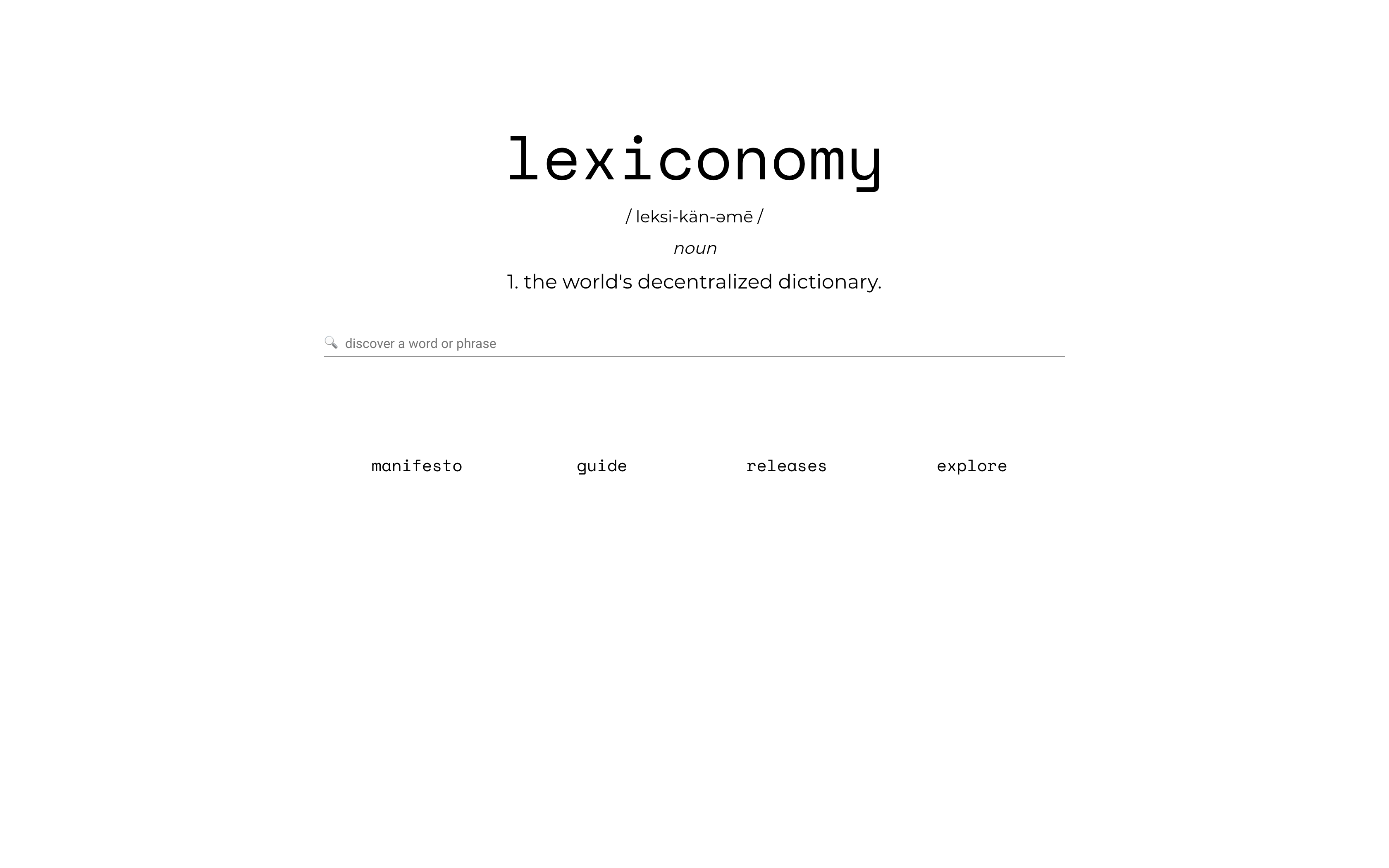 Lexiconomy gallery image