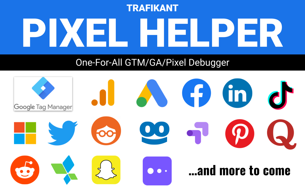 Trafikant GTM/GA/Pixels HELPER media 1