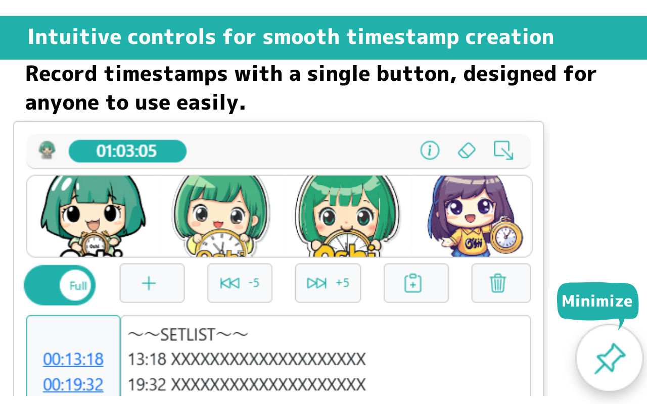 Oshistamp media 3