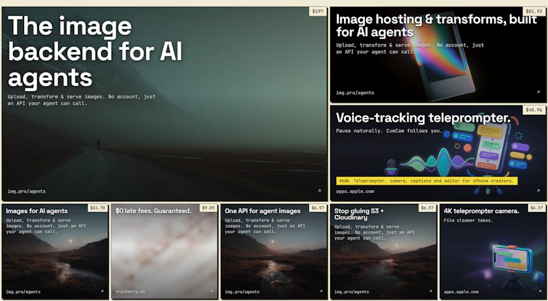 frontpage.sh screenshot 2