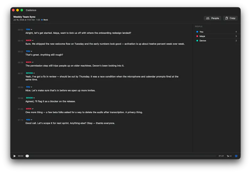 Own My Cadence screenshot 3