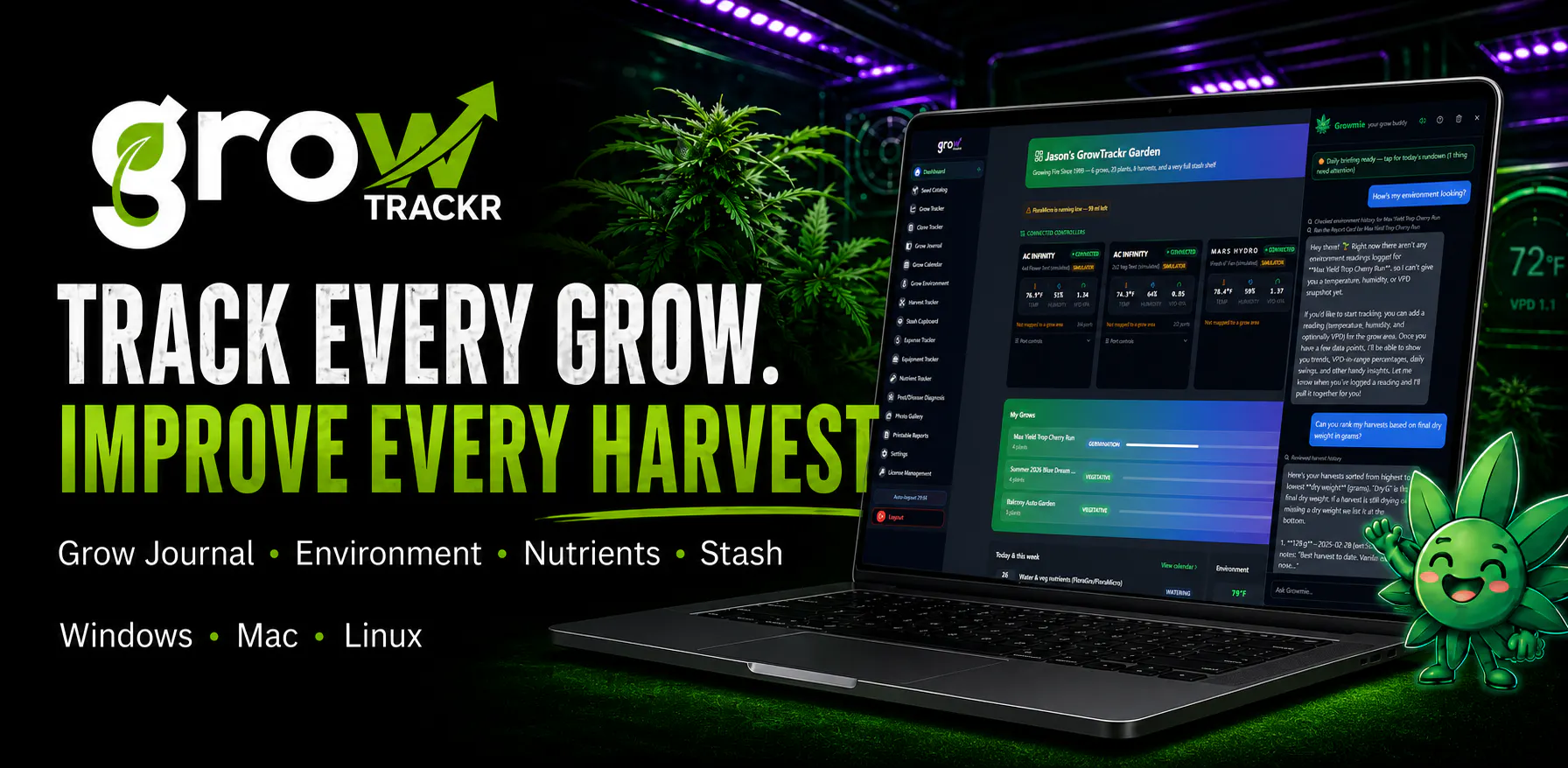 GrowTrackr gallery image