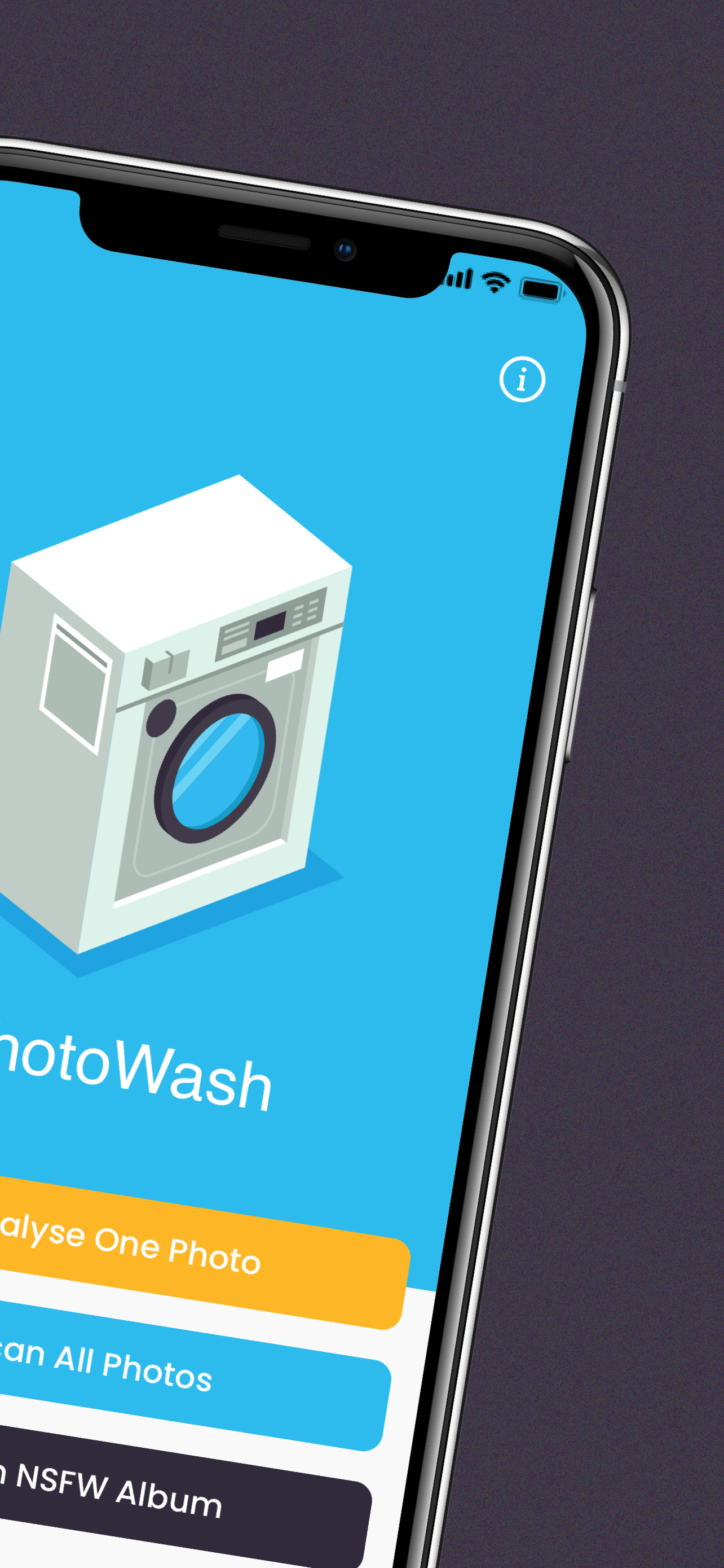 PhotoWash - Screenshot 2 showing product features and functionality