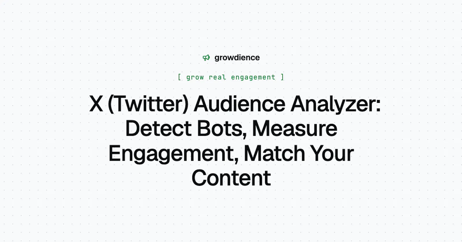 Growdience screenshot 1